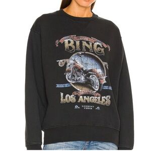 Anine Bing Motorcycle Sweatshirt